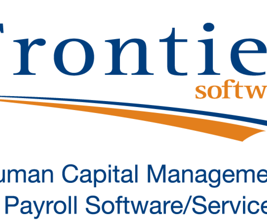 Frontier Software Logo with Strapline