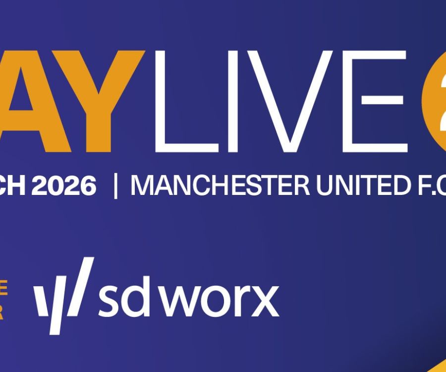 CIPP PAY LIVE 26 – 3 March 2026 | Manchester United F.C.” with sdworx listed as headline sponsor